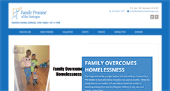 Desktop Screenshot of familypromiseverdugos.org